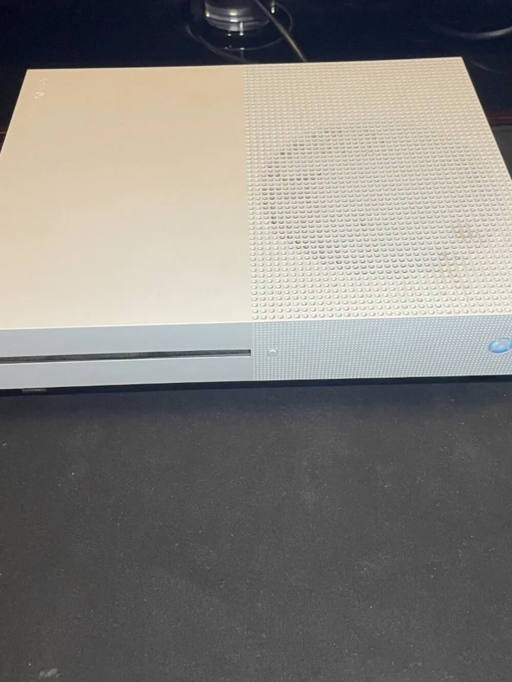 Xbox One S With Blue Controller